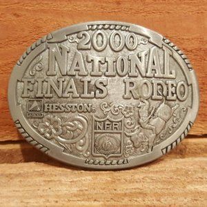 MONTANA SILVERSMITHS 2000 NFR Commemorative Buckle